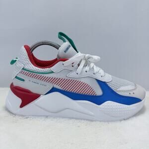 Puma RS-X Toys White High Risk Red Mens Sneakers 369449-24 Size 7.5